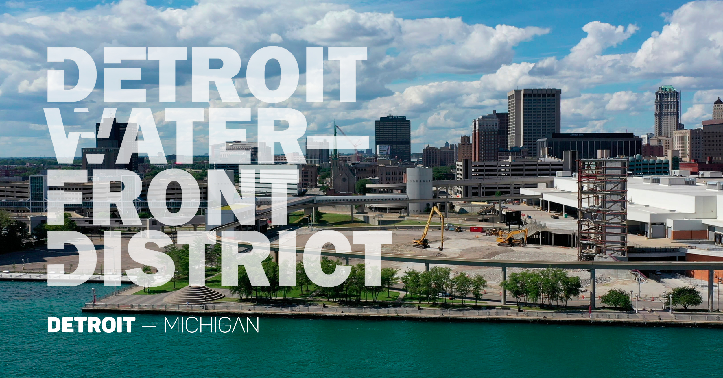 Un nuevo horizonte para Detroit Waterfront District la metrópolis